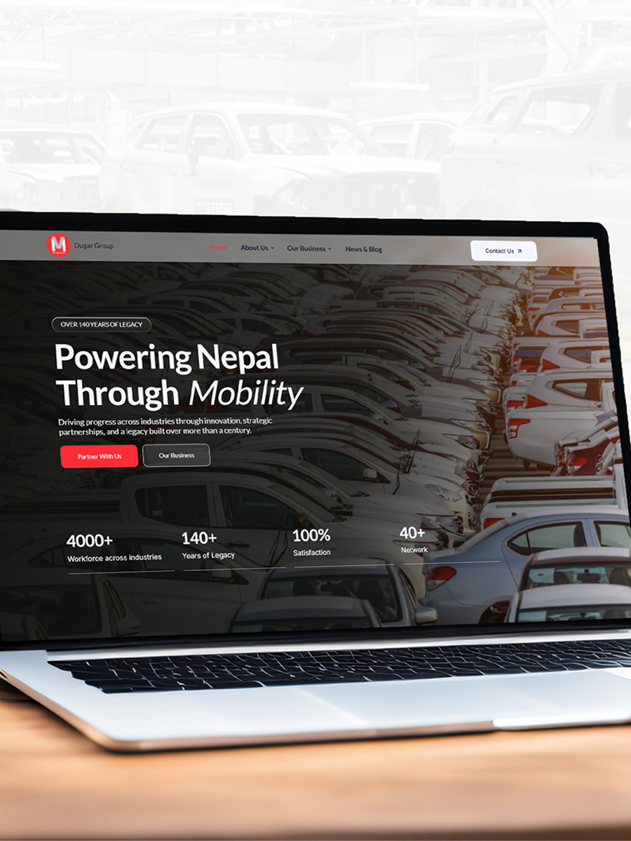 MV Dugar Group - Portfolio and Social Media Automation